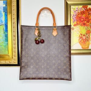 Sac Plat Tote Leather Bag